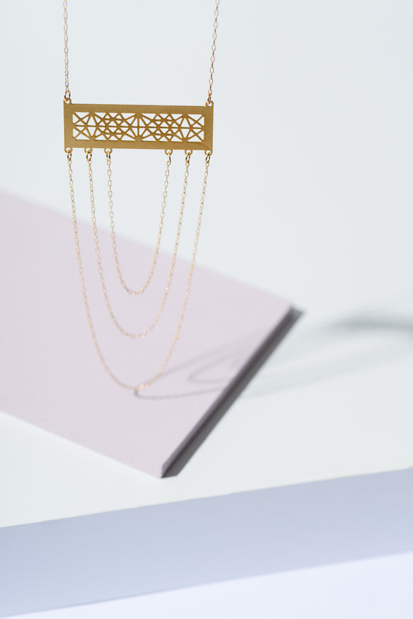 Geometric chains Necklace