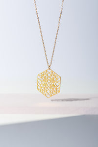 Hexagon Necklace