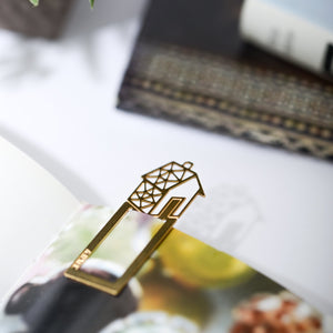 Geometric House Bookmark