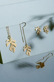 Monstera Minima Stud Earrings