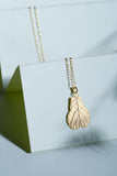 Ficus Lyrata Necklace, Fiddle Leaf fig necklace