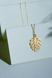 Monstera Deliciosa Necklace