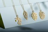 Monstera Minima Necklace