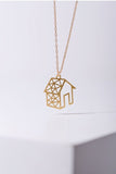 geometric Home necklace