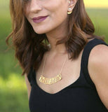 Geometric Statement Necklace