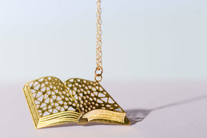 Book Necklace