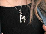 Geometric Giraffe Necklace