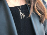 Geometric Giraffe Necklace