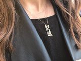 Geometric Cat Necklace