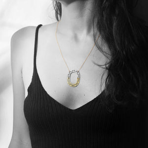 Geometric necklace