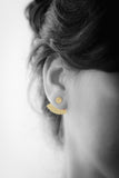 Floral ear jackets, mix and match