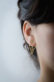 mix and match geometric jacket earringss