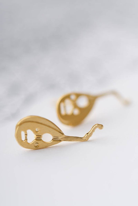 Oud earrings