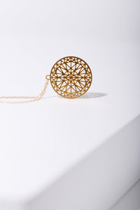 Small Mandala necklace