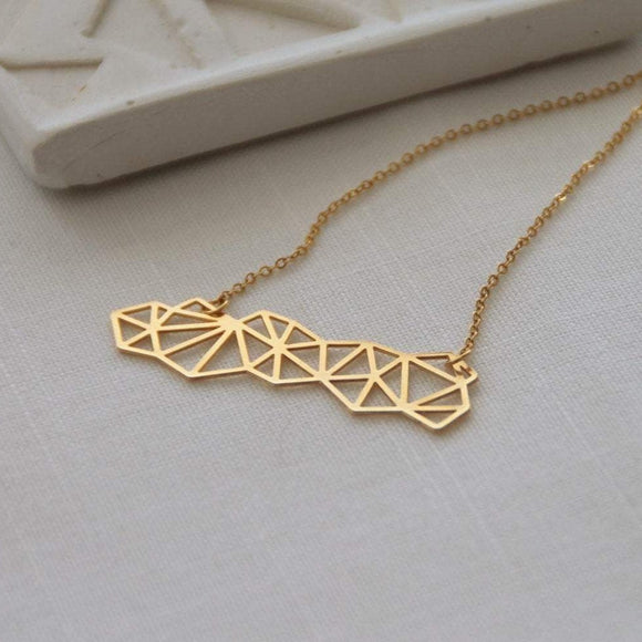 Geometric Necklace