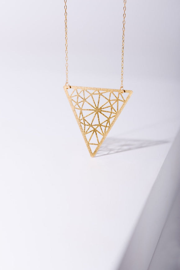 triangle necklace