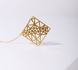 Small Rhombus Necklace