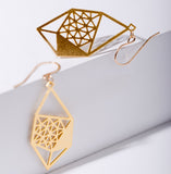 Geometric Statement earrings