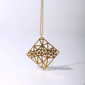 Small Rhombus Necklace