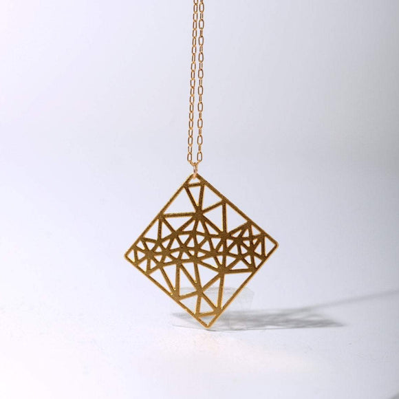 Small Rhombus Necklace